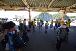 式根島サマーキャンプ2023　初日無事終了