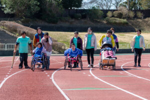 障がいあるなし関わらずみんな挑戦！一歩踏み出そう！プロフェッショナルと自分の道を探せ！陸上編開催！