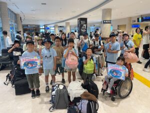 新島インクルーシブサマーキャンプ2024 初日